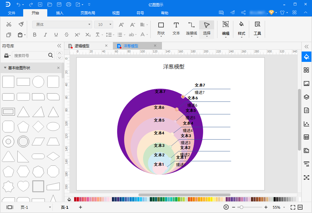 洋葱模型